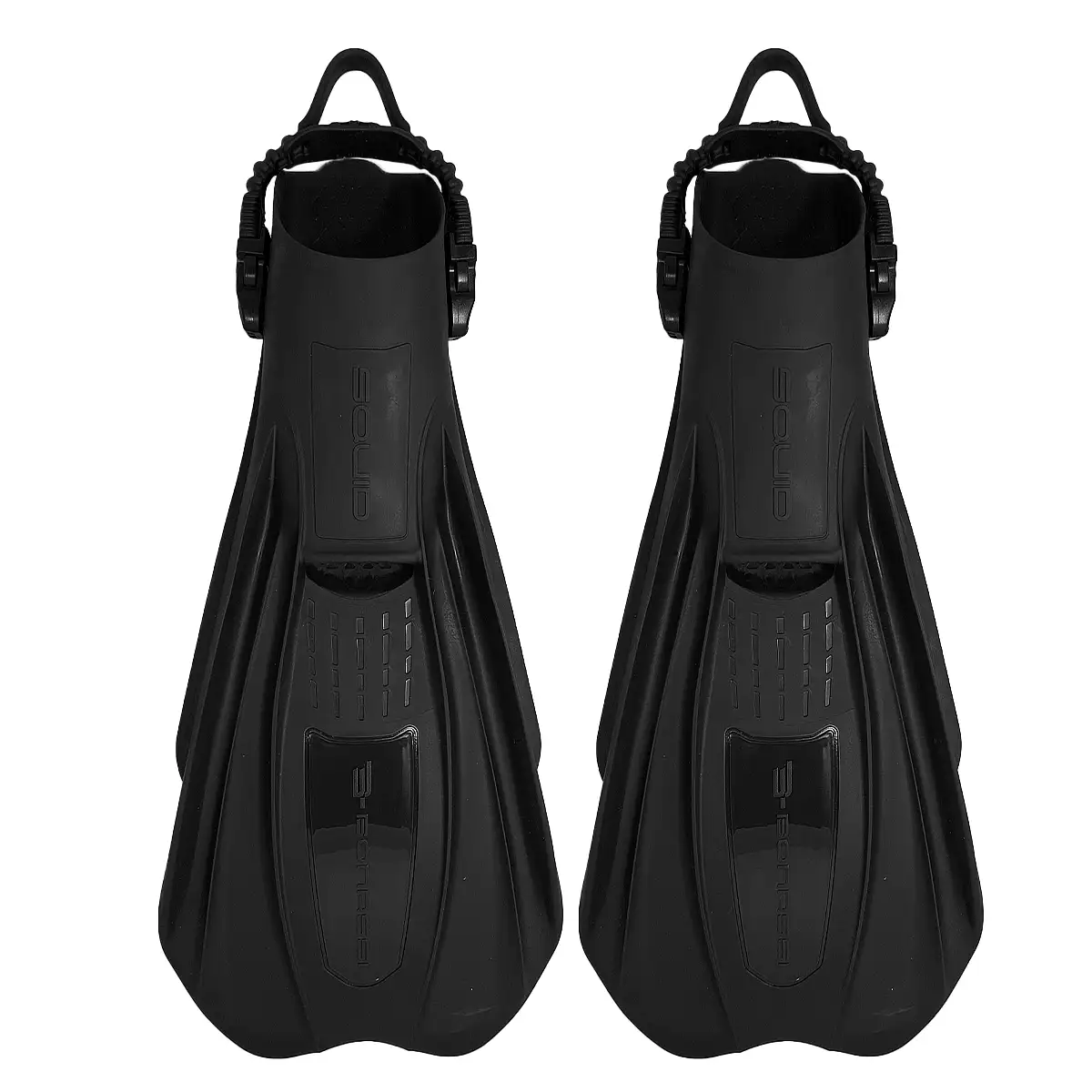 Robust one-piece technopolymer fins engineered for recreational scuba diving and dive centers. Offer excellent propulsion, durability, and comfort for daily use in demanding conditions.