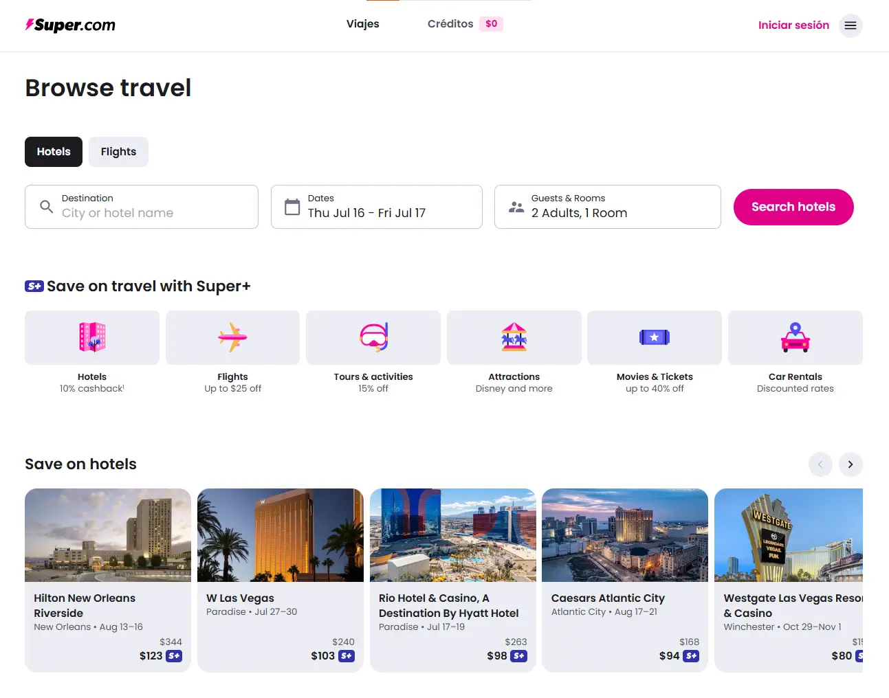 Book Super.com hotel deals in Cancun and Riviera Maya and save big on stays near the best diving spots. Combine your MirkoDiving trips with exclusive hotel discounts. Comfort, convenience and more dives for less.