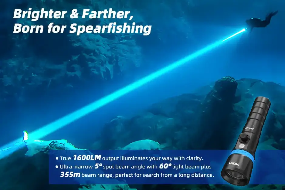 XTAR Underwater flashlights
